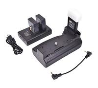 DSTE EOS RP Poignée Batterie + 2X LP-E17 Batterie + Dual USB Charger avec écran LCD Compatible pour Canon EOS RP Caméra