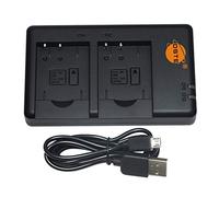 DSTE Fast Charging USB Dual Chargeur Compatible pour Sony NP-BN1