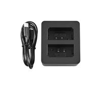 DSTE LC-SCL5 Chargeur de batterie USB double compatible avec Leica BP-SCL5, M10, M10-R, M10R, M10-P, M10P