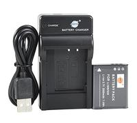 DSTE LI-90B Batterie Li-ION et Chargeur Micro USB Compatible avec Olympus LI90B LI-92B Tough TG-1 TG-2 TG-3 SH-1 SH-50 SH-60 SP-100 XZ-2 iHS