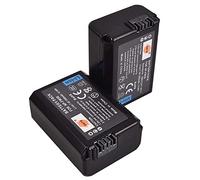 DSTE Lot de 2 Batteries de Rechange compatibles avec NP-FW50 et Sony ZV-E10,RX10 IV,Alpha 7(a7)/7R(a7R)/7S(a7S),a3000,a5000,a6000