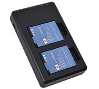 DSTE Lot de 2 Batteries de Rechange EN-EL12 + Double Chargeur USB compatibles avec Nikon Coolpix AW100 Coolpix AW100s Coolpix AW110 Coolpix AW110s Coolpix AW120s