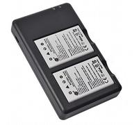 DSTE Lot de 2 Batteries de Rechange en-EL5 + Double Chargeur USB compatibles avec Nikon Coolpix 3700 Coolpix 4200 Coolpix 5200 Coolpix P500 Coolpix P5000 Coolpix P6000