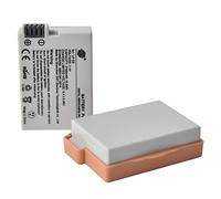 DSTE Lot de 2 Batteries de Rechange LP-E8 compatibles avec Canon EOS 550D 600D 650D 700D Kiss X4 Kiss X5 Kiss X6i Kiss X7i