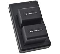 DSTE Lot de 2 Batteries de Rechange NP-FV70 + Double Chargeur USB Compatible avec Sony HDR-CX210 HDR-CX220 HDR-CX230 HDR-CX260V HDR-CX290 HDR-CX300 HDR-CX305 HDR-CX330