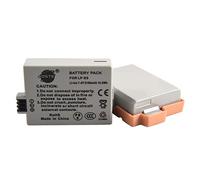 DSTE 2x LP-E5 de remplacement Li-ion Batterie pour Canon EOS 450D, 500D, 1000D, Kiss F, Kiss X2, Kiss X3, Rebel XS, Rebel XSi, Rebel T1i