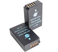 DSTE Lot de 2 batteries EN-EL20 ENEL20A (1900 mAh/7,4 V) compatibles avec Nikon Coolpix P1000, 1 J2, 1 J3, 1 S1, 1 V3, 1 AW1