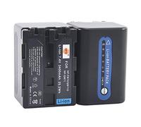 DSTE Lot de 2 batteries Li-ion compatibles avec Sony NP-FM70 NP-QM71 NP-QM71D DCR-PC115 DCR-PC120 DCR-PC330 DCR-TRV25 DCR-TRV27 DCR-TRV30 DCR-TRV33