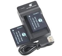 DSTE Lot de 2 batteries Li-ion et chargeur micro USB compatibles avec Panasonic DMW-BCG10 DMW-BCG10E DMW-BCG10PP Lumix DMC-ZS1 DMC-ZS3 DMC-ZS5 DMC-ZS6 DMC-ZS7 DMC-ZS8 DMC-ZS9 DMC-ZS10