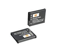 DSTE Lot de 2 batteries NP-70S (3,7 V/600 mAh) compatibles avec appareil photo instantané Fujifilm Mini 99
