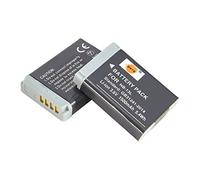 DSTE Lot de 2 batteries rechargeables NB-13L Li-ion compatibles avec Canon PowerShot G5X, G7X, G9X, G5 X Mark II, G7X Mark II, G9X Mark II, SX740 HS, SX720 HS, SX620 HS