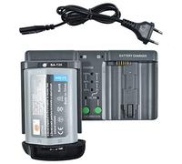 DSTE LP-E4N Batterie + 3-in-One Power Chargeur Compatible pour Canon EOS 1D X Mark II, 1D Mark IV, 1Ds Mark III, 1D Mark III