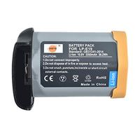 DSTE LP-E4N Li-ION Batterie Compatible avec Canon LP-E19, EOS 1D X Mark II, 1D X, 1D Mark IV, 1Ds Mark III, 1D Mark III