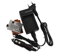 DSTE LP-E5 LPE5 Rechange Batterie et Chargeur Compatible pour Canon EOS 450D 500D 1000D Kiss F X2 X3 Rebel XS XSi T1i