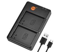 DSTE MH-24 USB Dual Quick Chargeur Compatible pour EN-EL14, EN-EL14a, Nikon Coolpix P7000, P7100, P7700, D3400, D3500, D5100, D5200, D5300