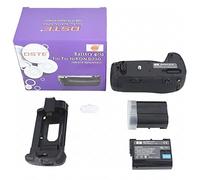 DSTE Multi-Puissance Vertical Batterie Poignée Titulaire pour Nikon D750 DSLR Caméra comme MB-D16 avec 2-pack EN-EL15