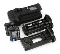 DSTE Multi-Puissance Vertical Batterie Poignée Titulaire pour Nikon D800 D800E Digital DSLR Caméra comme MB-D12 avec 2-pack EN-EL15
