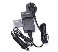 DSTE NB-6L Batterie rechargeable + chargeur de voyage compatible avec Canon NB6L CB-2LY PowerShot SX170 IS,D20,ELPH 500 HS,S90,S95,S120,SD770 IS,SD3500 IS,SD4000 IS