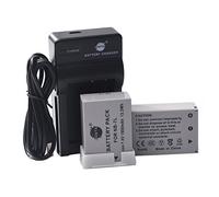 DSTE NB-7L Li-ion Batterie (2-Pack) et chargeur USB costume pour Canon PowerShot G10 G11 G12 SX30