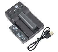 DSTE NP-700 Lot de 2 batteries Li-ion et chargeur micro USB compatibles avec appareil photo Konica Minolta DG-X50-K DG-X50-R DG-X50-S DiMAGE X50 X60 Pentax Optio Z10 Samsung L77 Sanyo Xacti VPC-A5