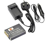 DSTE NP-95 Batterie Li-ION + Chargeur DC29U Compatible pour Fujifilm FinePix F30, F31fd, Real 3D W1, X100, X30, X-S1 et DB-90, GXR, GXR Mount A12, GXR P10 Appareil Photo Numérique