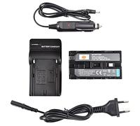 DSTE NP-F970 Rechange Batterie et DC01E Voyage Chargeur pour Sony NP-F950 CCD-SC55 CCD-SC65 CCD-TR67 CCD-TR716 CCD-TR76 CCD-TR87 CCD-TR516 CCD-TR555 CCD-TR716 CCD-TR87 CCD-TR910 CCD-TR917 CCD-TR930