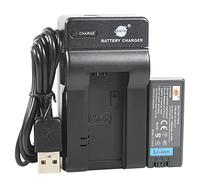 DSTE® NP-FC10 Batterie Li-ion rechargeable + DC06U Adaptateur de voyage et chargeur de voiture pour Sony Cyber-shot DSC-F77 DSC-FX77 DSC-P2 DSC-P3 DSC-P5 DSC-P7 DSC-P8 DSC-P9 DSC-P10 DSC-P12 Camera as NP-FC11