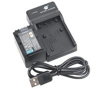 DSTE NP-FV70 Batterie Li-ion et chargeur micro USB compatible avec Sony SR15 SR21 SR68 SR88 SX15 SX21 SX45 SX63 SX65 SX83 SX85