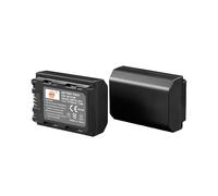DSTE NP-FZ100 Batterie de Rechange (2 Paquets) Compatible pour Sony FX30, Alpha 9, Alpha 9R, ILCE-9, ILCE-7RM3, NPA-MQZ1K, α7 III, α9
