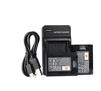 DSTE NP-FZ100 Lot de 2 piles Li-ion et chargeur micro USB compatible avec Sony A7R3 A7R III α7R III α7R3 Alpha 9 Alpha 9R Alpha a9R Alpha a9S Alpha 9S FX30 A7RM3