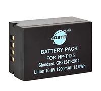 DSTE NP-T125 Batterie Compatible avec Fujifilm GFX 50S GFX50S GFX 50R GFX50R GFX 100