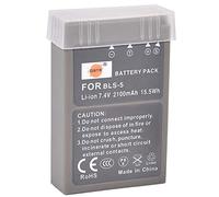 DSTE PS-BLS5, BLS5, BLS-5 Batterie de rechange compatible avec les appareils photo reflex Olympus OM-D E-M10, Pen E-PL2, E-PL5, E-PL6, E-PM2, Stylus 1