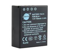 DSTE Rechange Batterie Compatible pour Olympus BLH-1 BLH1 EM1 E-M1 Mark II E-M1-2 Caméra