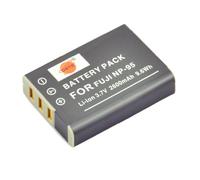 DSTE Rechange Batterie pour Fujifilm NP-95 FinePix F30 F31fd Real 3D W1 X100 X30 X100T X100LE X100S X-S1 RICOH DB-90 GXR GXR Mount A12 GXR P10