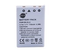 DSTE Rechange Batterie pour Nikon EN-EL5 Coolpix P510 P520 P530 P5000 P5100 P6000 S10 3700 4200 5200 5900 7900 P3 P4 P80 P90 P100 P500