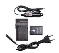 DSTE Rechargeable Batteries + DC111E Voyage Chargeur Compatible pour EN-EL14 EN-EL14A DF D3100 D3200 D3300 D3400 D3500 D5100 D5200 D5300 D5500 P7000 P7100 P7200 P7700 P7800