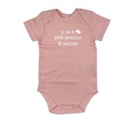 DSTNY Body bébé fille Je suis la petite princesse de marraine - Rose (taille 18-24mois)