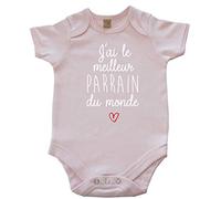 DSTNY Body bébé j'ai le meilleur parrain du monde vêtement Naissance pour les baptêmes parrain