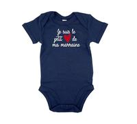 DSTNY Body bébé Je suis le petit cœur de ma Marraine