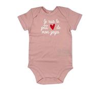DSTNY Body bébé Je suis le petit cœur de mon Papa- Rose pâle (taille 3-6mois)