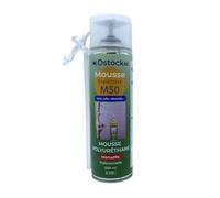 DSTOCK 60 - MOUSSE EXPANSIVE MANUELLE 500ML - MOUSSE POLYURETHANE PROFESSIONNELLE - ISOLE, COLLE, REBOUCHE - EXTERIEUR ET INTERIEUR