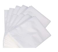 DSTOCK60-100 Carrés de soin non tissés lisses 30x30 cm - Carrés d'essuyage blancs ultra doux pour la toilette des bébés, des patients - Carré de soins non stériles