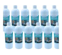 DSTOCK60 - 12 Bouteilles de 1 litre d’Alcool Isopropylique 99% extra pur - Isopropanol liquide IPA parfait comme solvant, nettoyant et dégraissant.