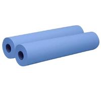 (DSTOCK60) - 2 Draps d'Examen - 50 x 35 - Plastifiés - Résistants - Absorption Optimale - Prédécoupés tous les 35cm - Largeur 50cm - 135 formats - Lot de 2 rouleaux