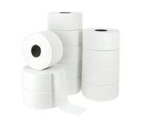 DSTOCK60-36 Papier toilette MINI JUMBO 2 plis, 200 mètres - 100% pure ouate blanche. Papier toilette économique.