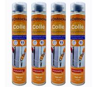 DSTOCK60-4 colles de montage polyuréthane pistolable - Colle polyuréthane non expansive - Pour le collage et montage de matériaux isolants, panneaux XPS et EPS, rouleaux d'étanchéité toiture bitume