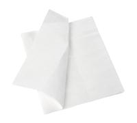 DSTOCK60-50 lavettes Blanches Non tissées ajourées lavables - 50 x 35 cm - Lavettes universelles HACCP antibactériennes pour Le Nettoyage en Milieu Professionnel