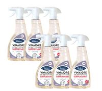 DSTOCK60-6 BOUTEILLES 0.75 L DE VINAIGRE BLANC ULTRA PUISSANT 14° (PHEBUS produit d’origine garantie) - DÉGRAISSE, DÉTARTRE, DÉSHERBE - MAISON et JARDINAGE