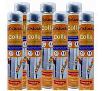 DSTOCK60- 7 colles de montage polyuréthane pistolable - Colle polyuréthane non expansive - Pour le collage et montage de matéria