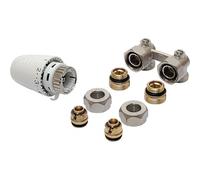 DSTOCK60 - Honeywell kit de Robinet thermostatique p.radiateur Universal integre 1/2-3/4 Plus racc.16mm equerre - TL3095EA1536